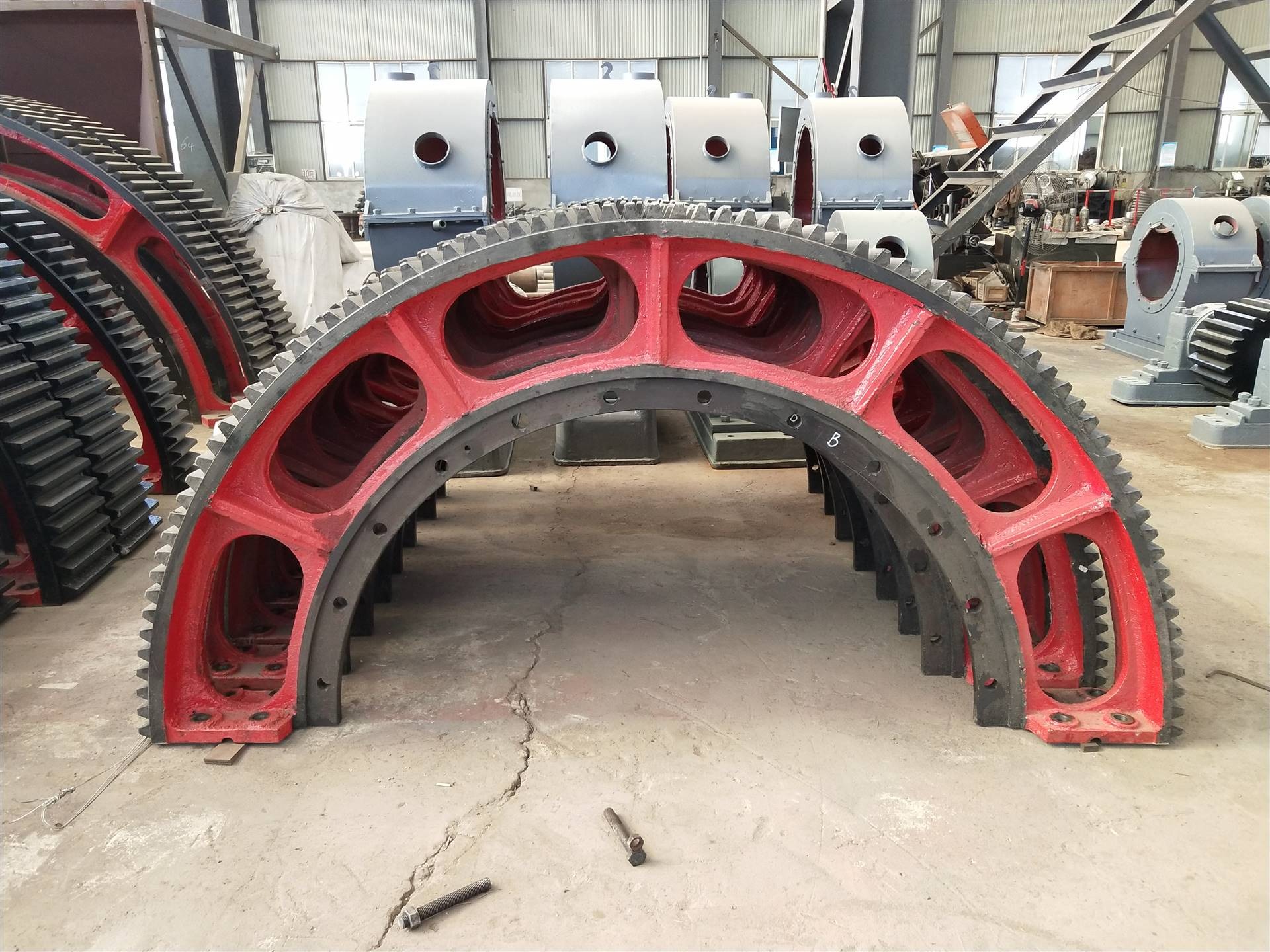 Ball mill gear